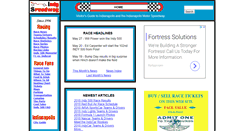 Desktop Screenshot of indymotorspeedway.com